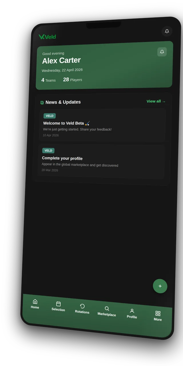 Veld Dashboard